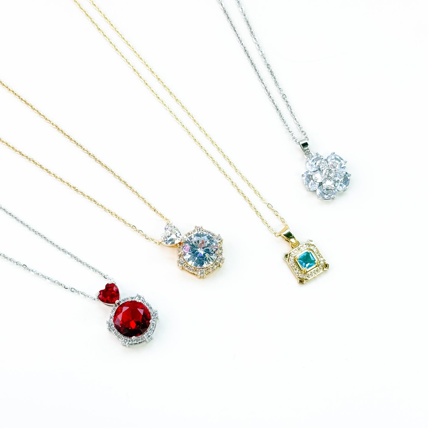 🍩[NEW][Finished]Moissanite Pendant Necklace