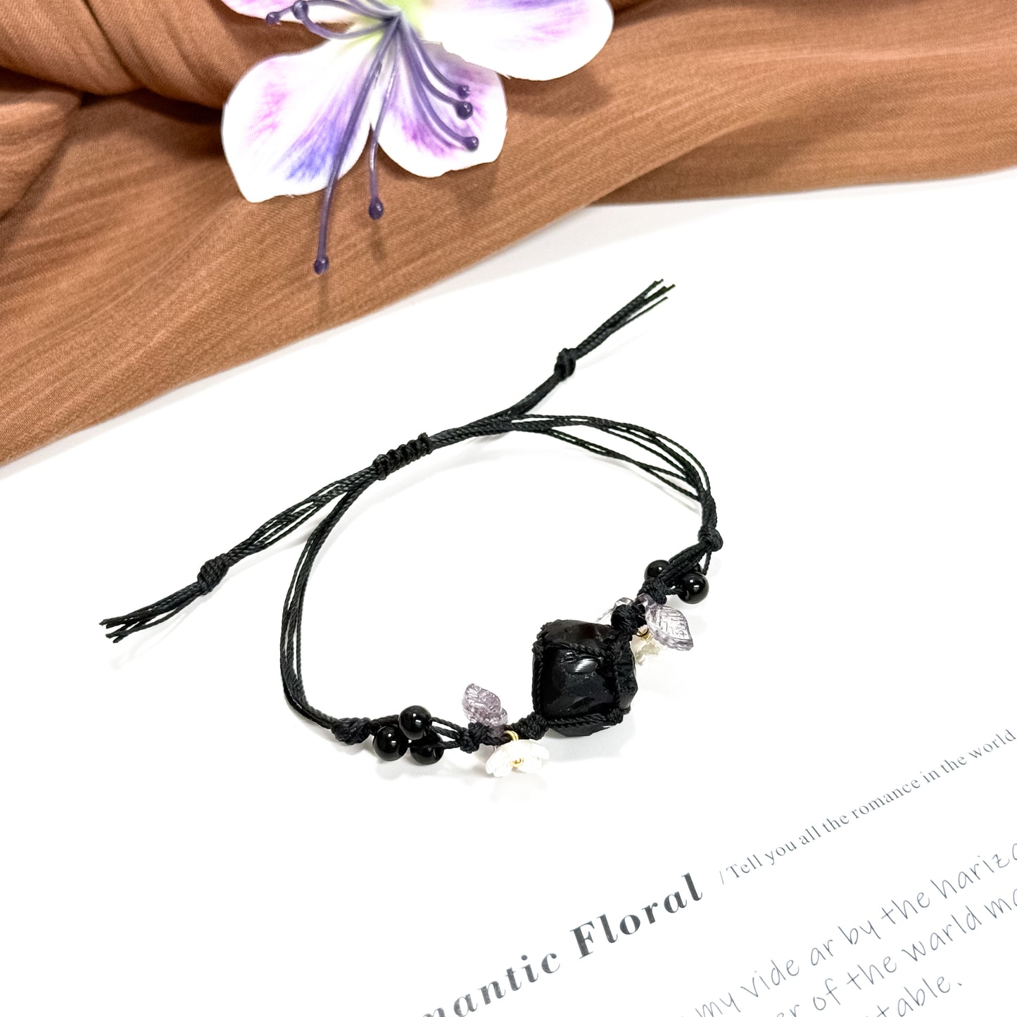 🍩[NEW][Finished] Handwoven Crystal Bracelet