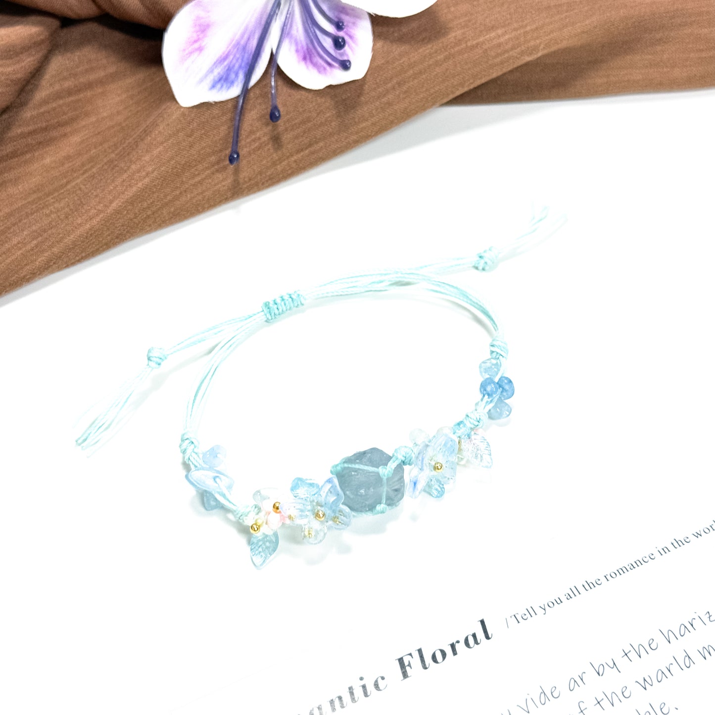 🍩[NEW][Finished] Handwoven Crystal Bracelet