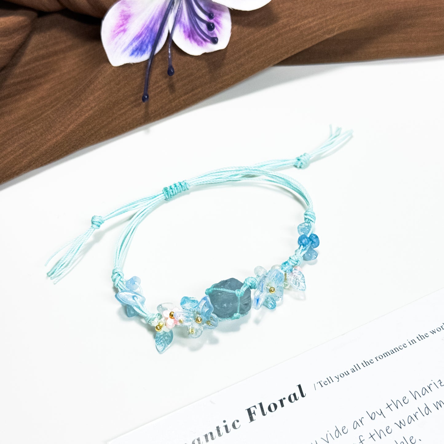 🍩[NEW][Finished] Handwoven Crystal Bracelet