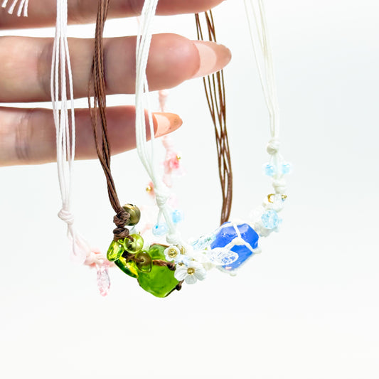 🍩[NEW][Finished] Handwoven Crystal Bracelet