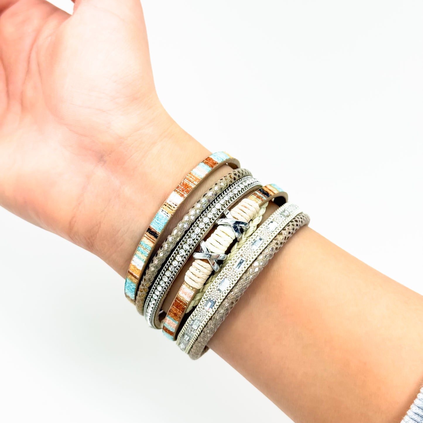 🍩[NEW][Finished]Leather Wristband